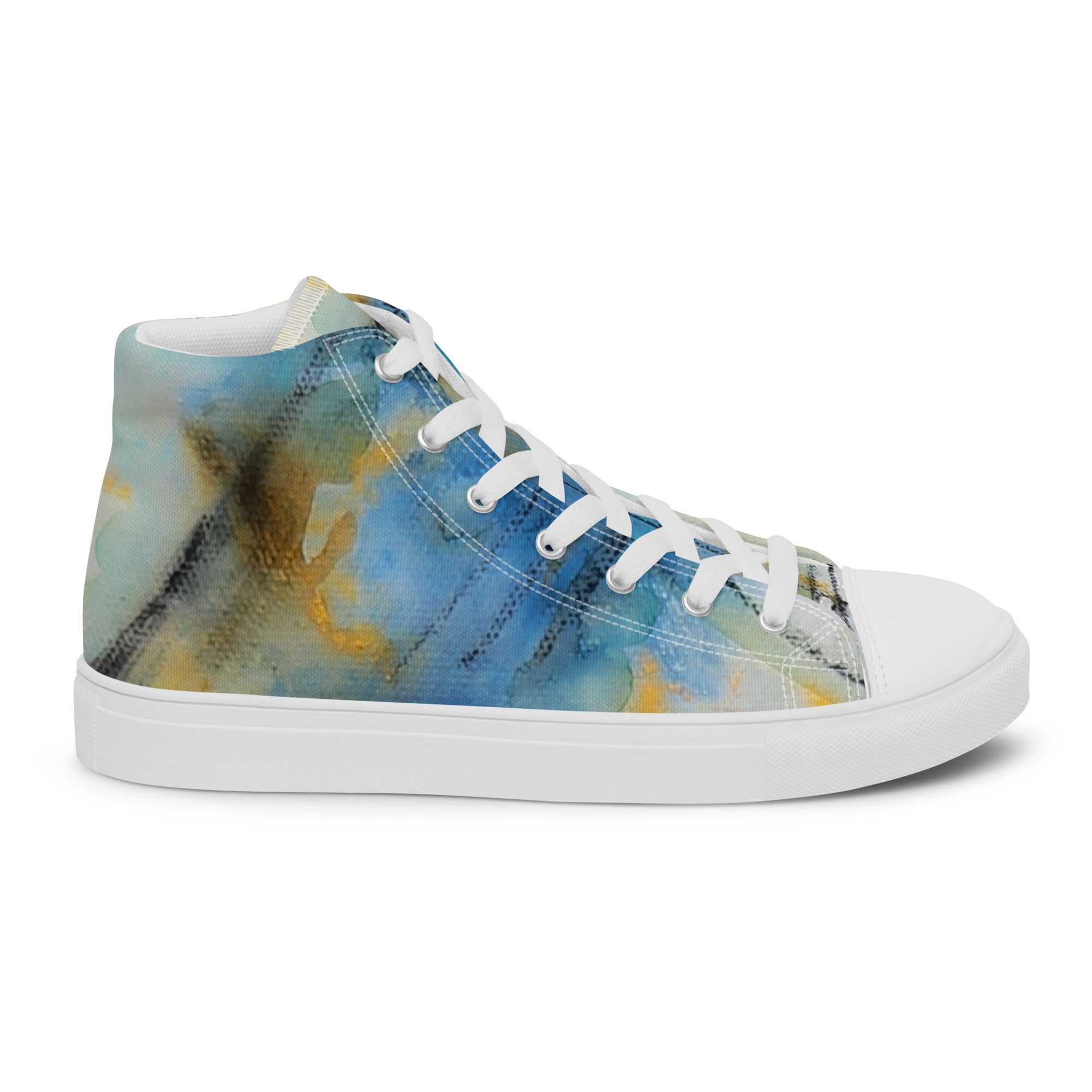 Men's High Top- With Caramel