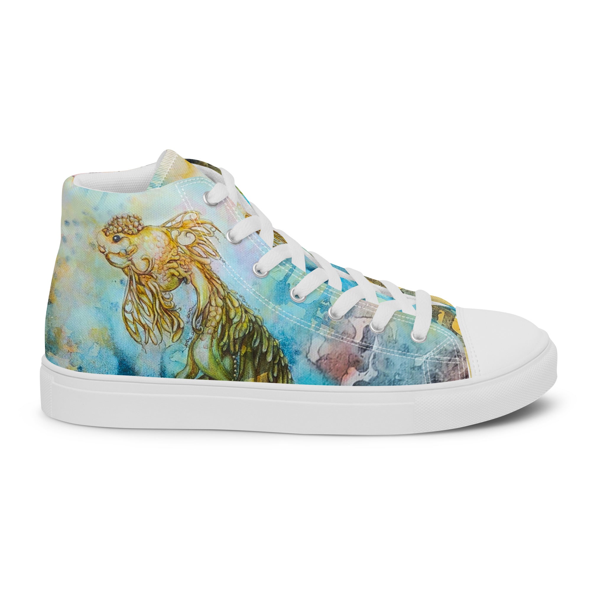 Men's High Top- Goldfish