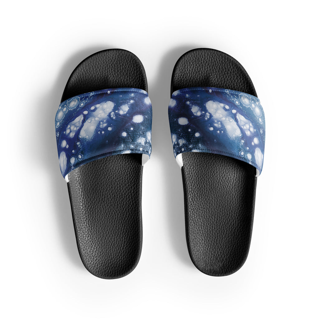 Men's Slides- Galaxy Blue