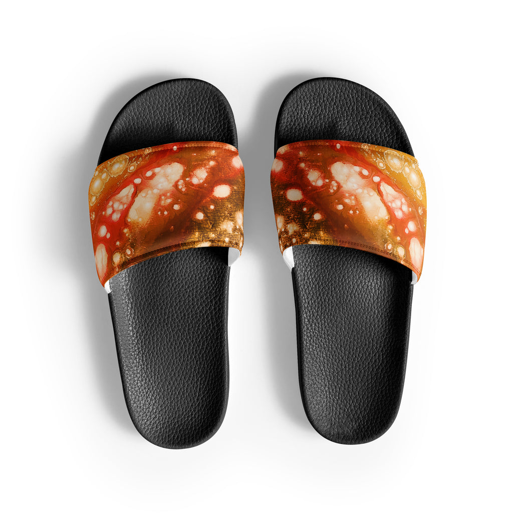 Men's Slides- Galaxy Golden