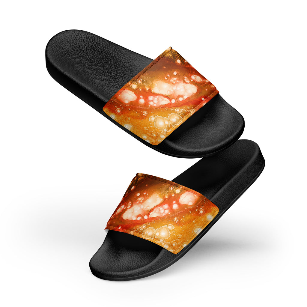 Men's Slides- Galaxy Golden