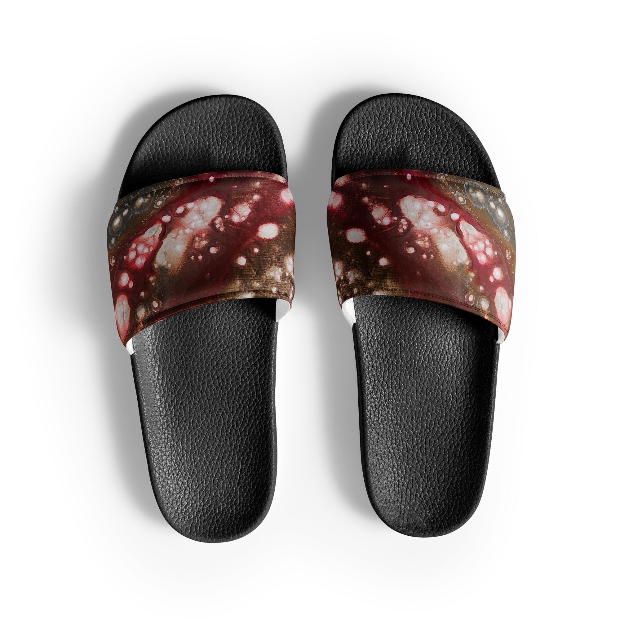 Men's Slides- Galaxy Rust