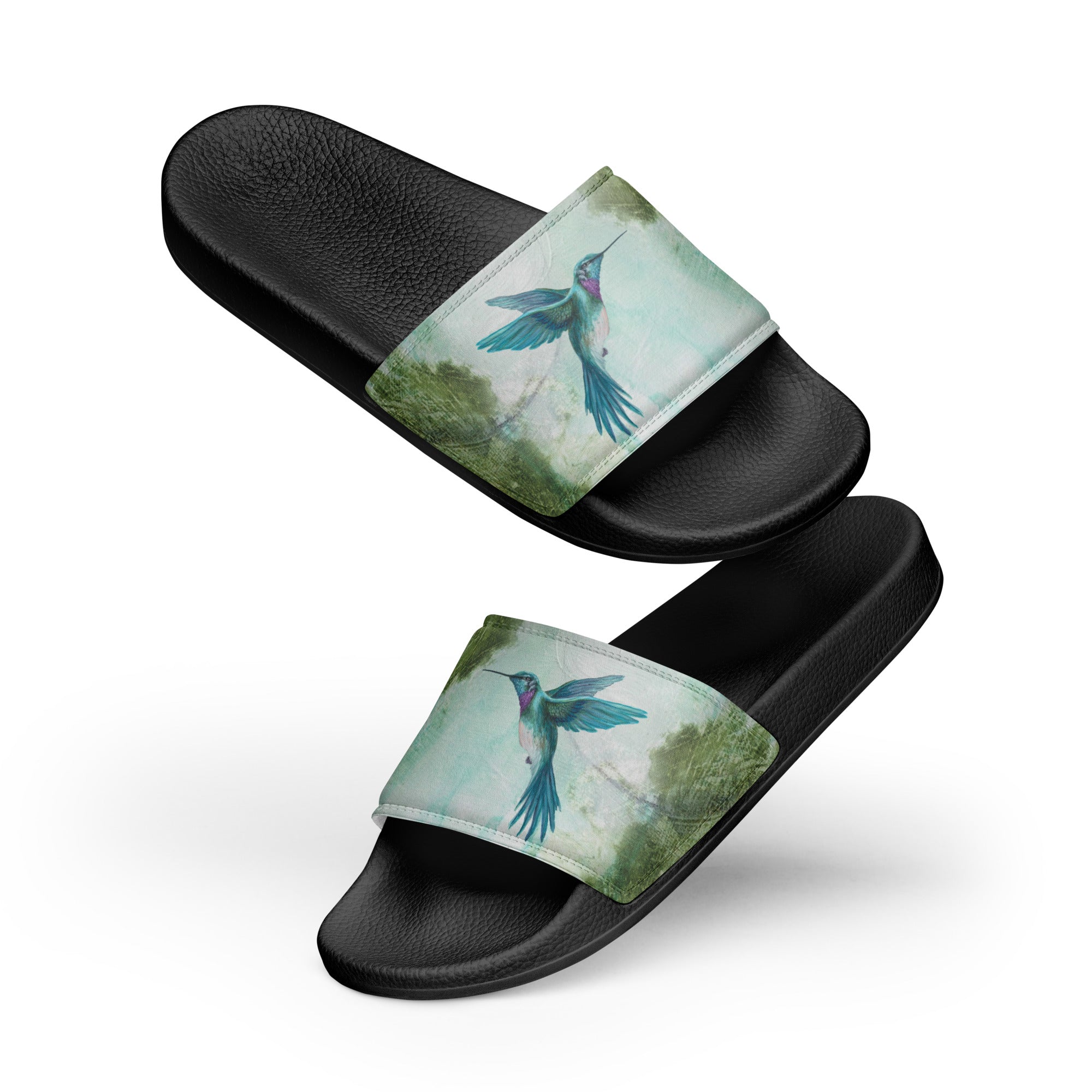 Men's Slides- Hummingbird