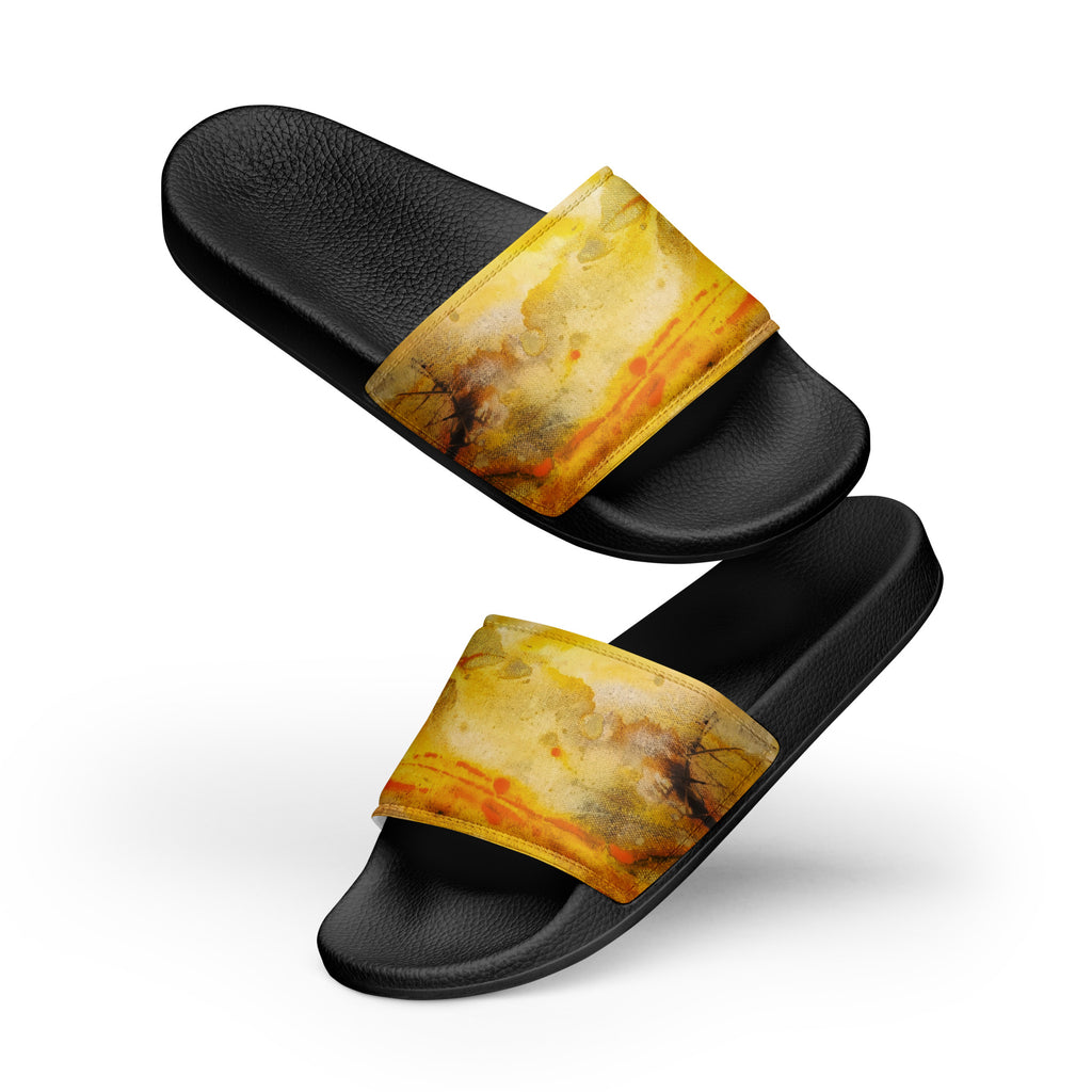 Men's slides- Ink Fire