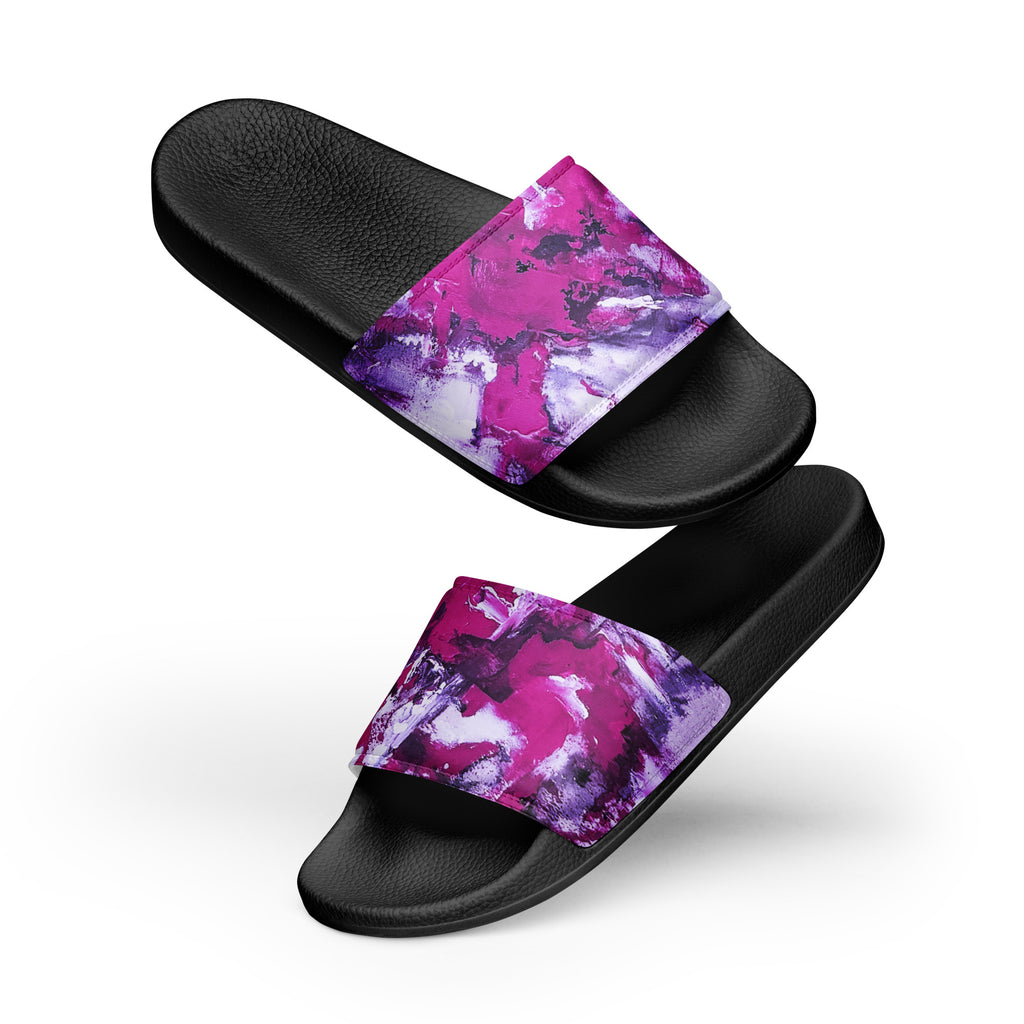 Men's Slides- Mismatch Pink