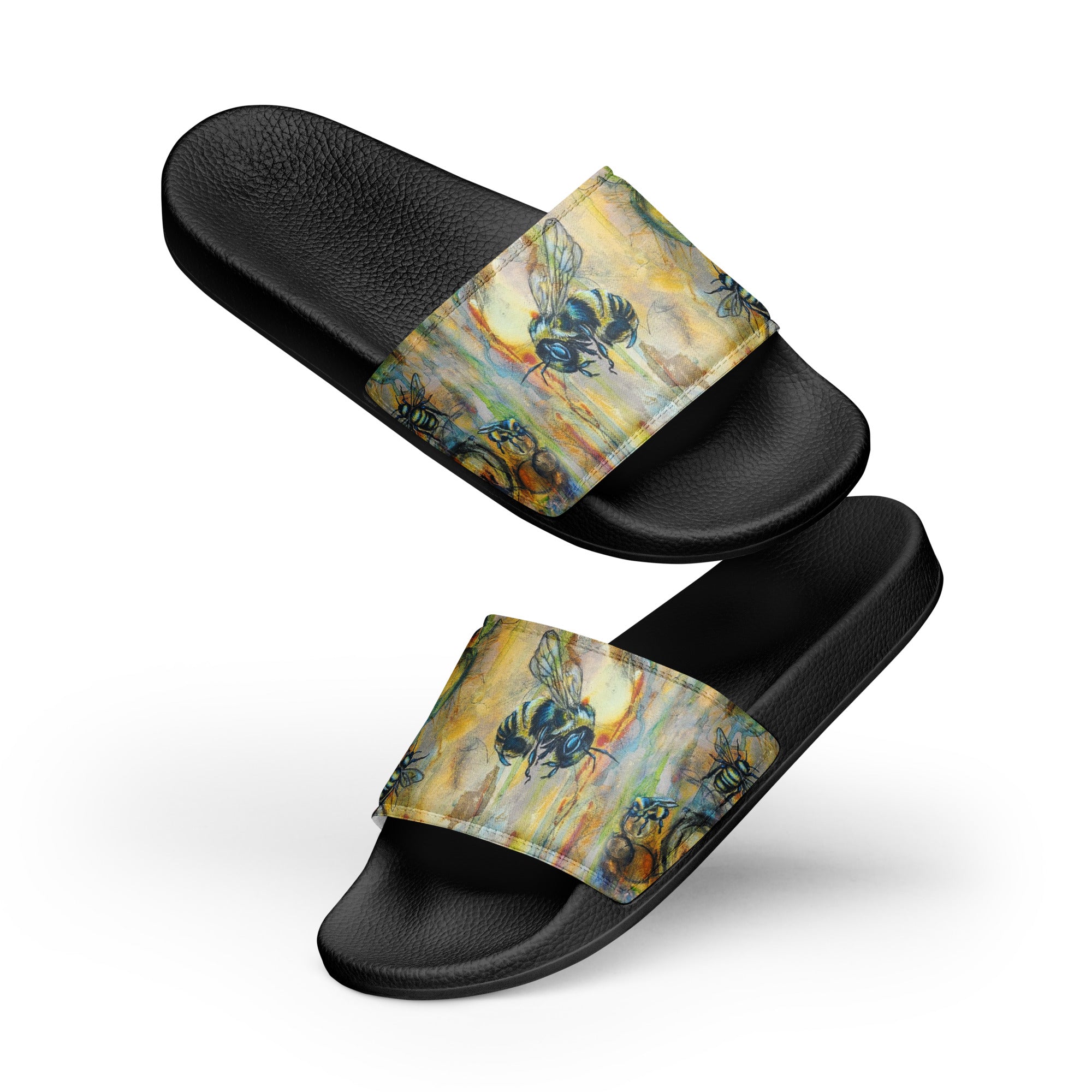 Men's Slides- Camp Bee