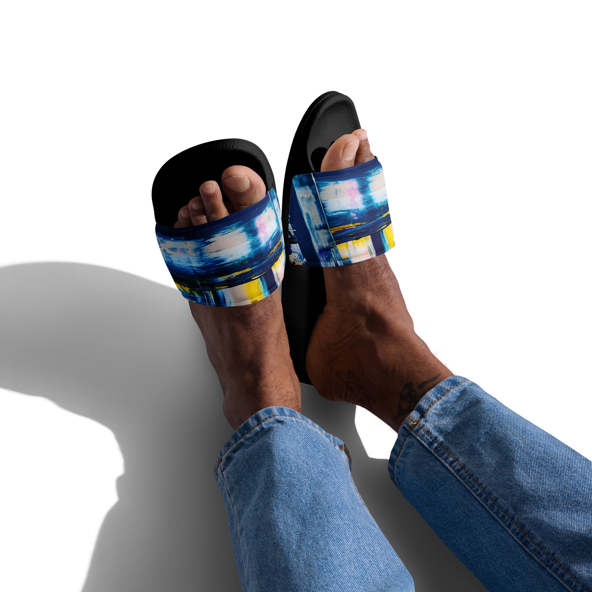 Men's Slides- Goat