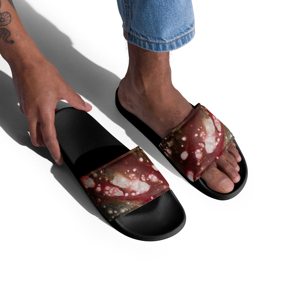 Men's Slides- Galaxy Rust