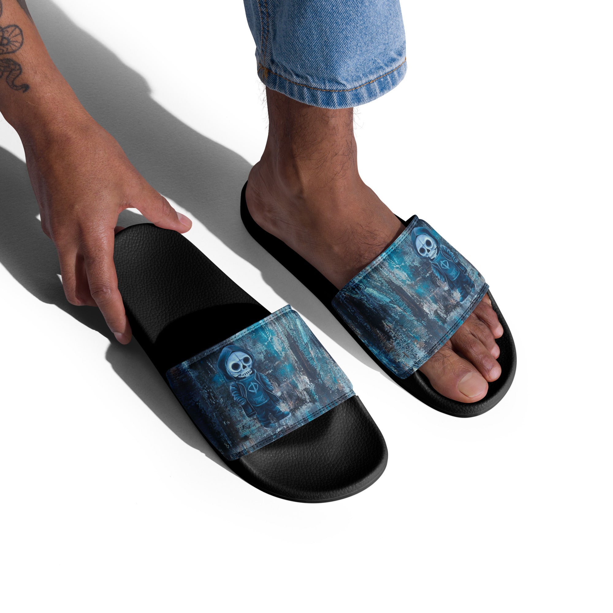 Men's Slides- Skull Boy