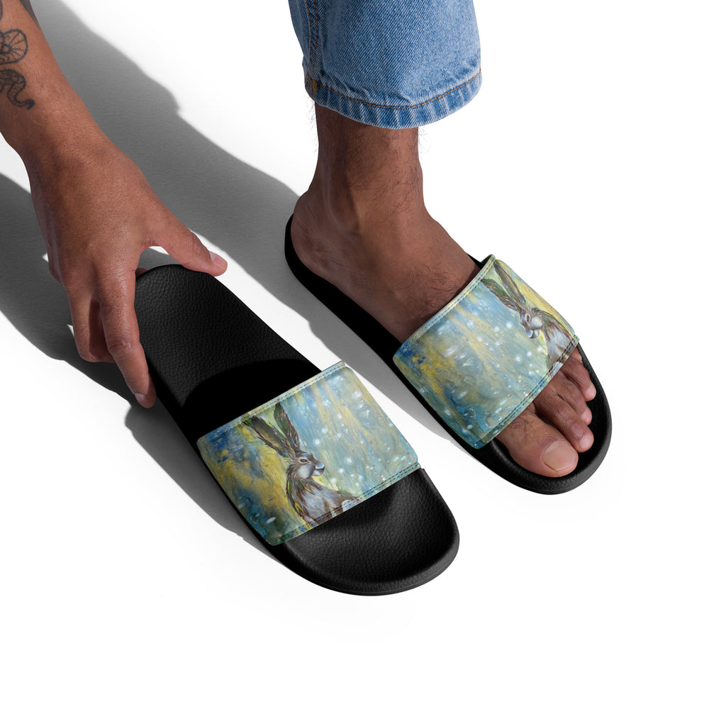 Men's slides- Hare the Music