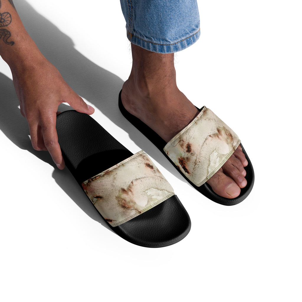 Men's slides- Ink Earth
