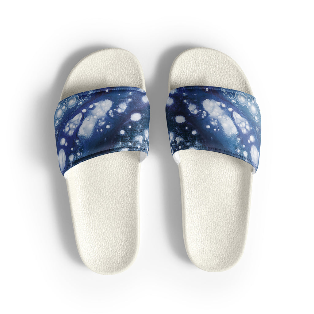 Men's Slides- Galaxy Blue