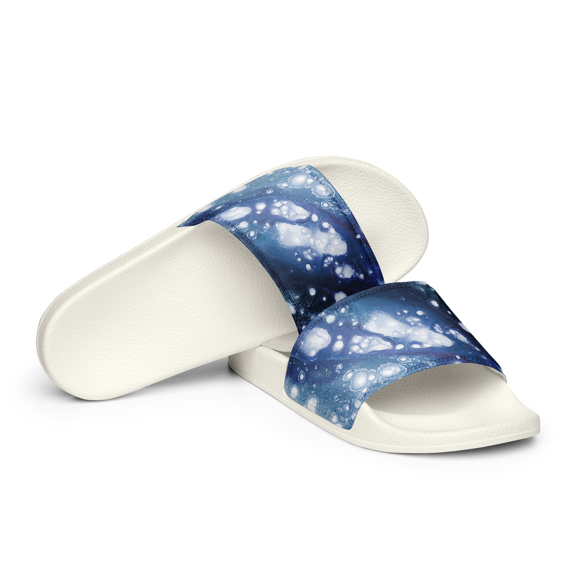 Men's Slides- Galaxy Blue