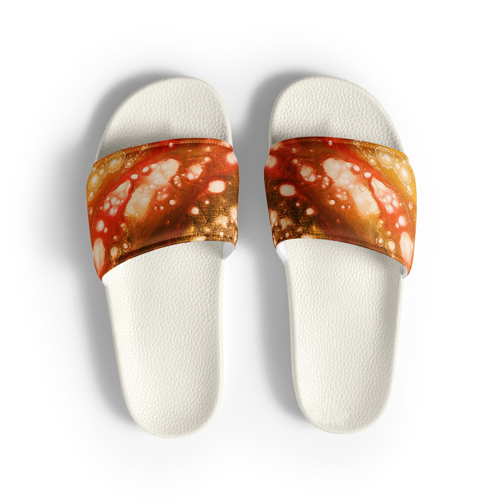 Men's Slides- Galaxy Golden