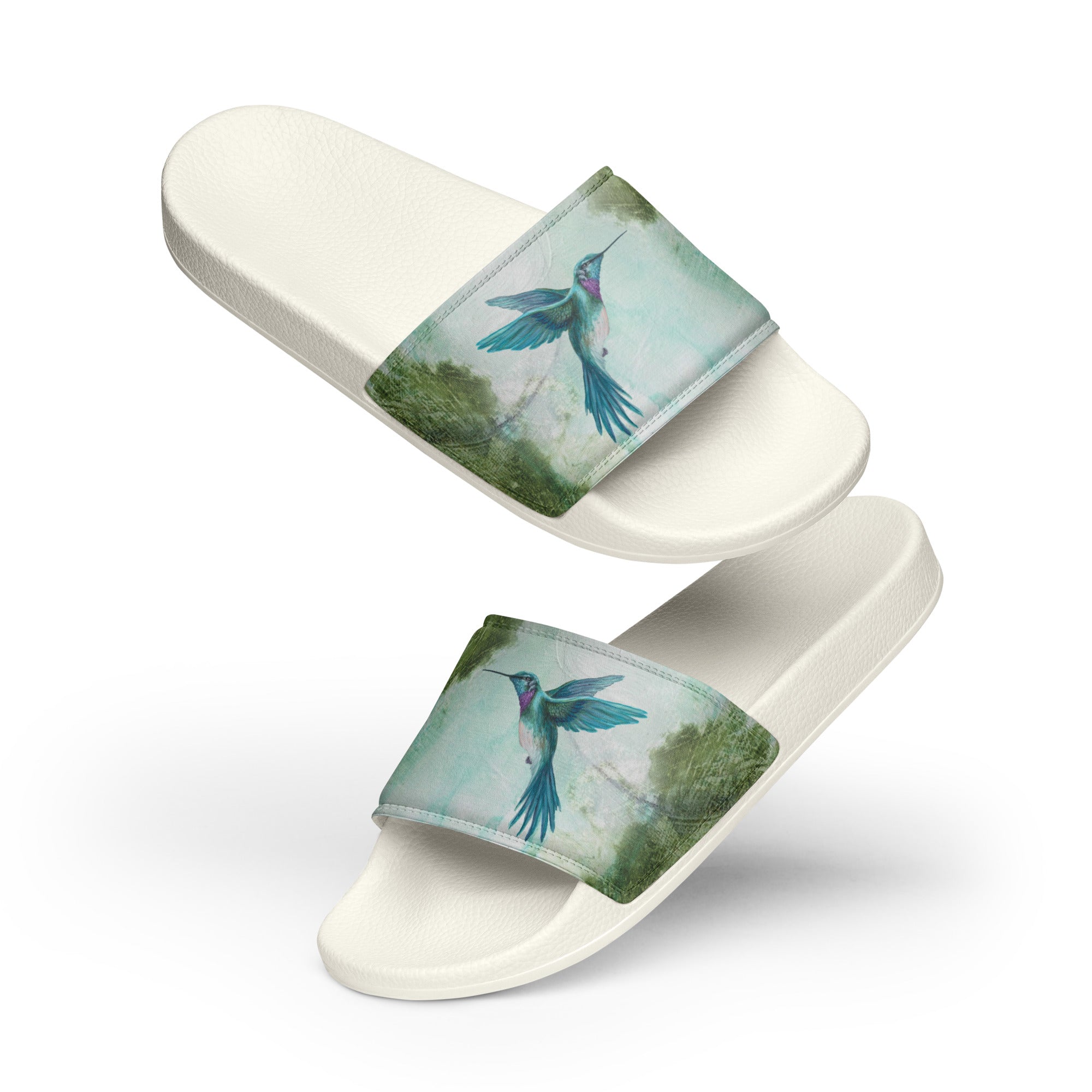 Men's Slides- Hummingbird