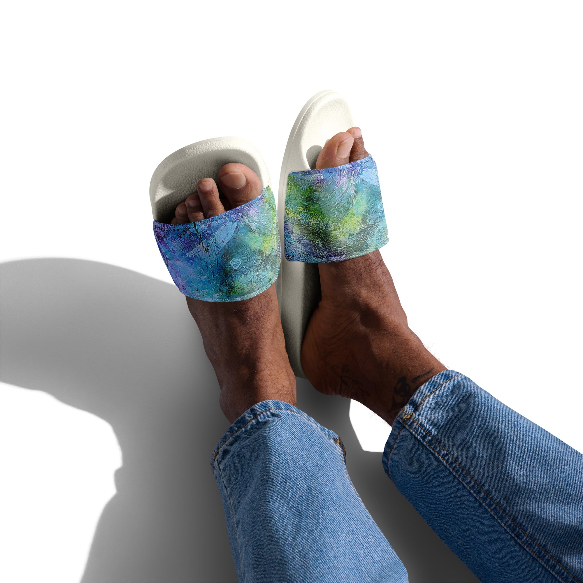 Men's Slides- Lagoon