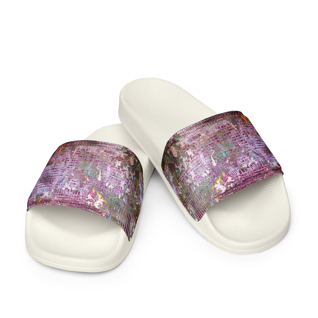 Men's Slides- Weave Berry