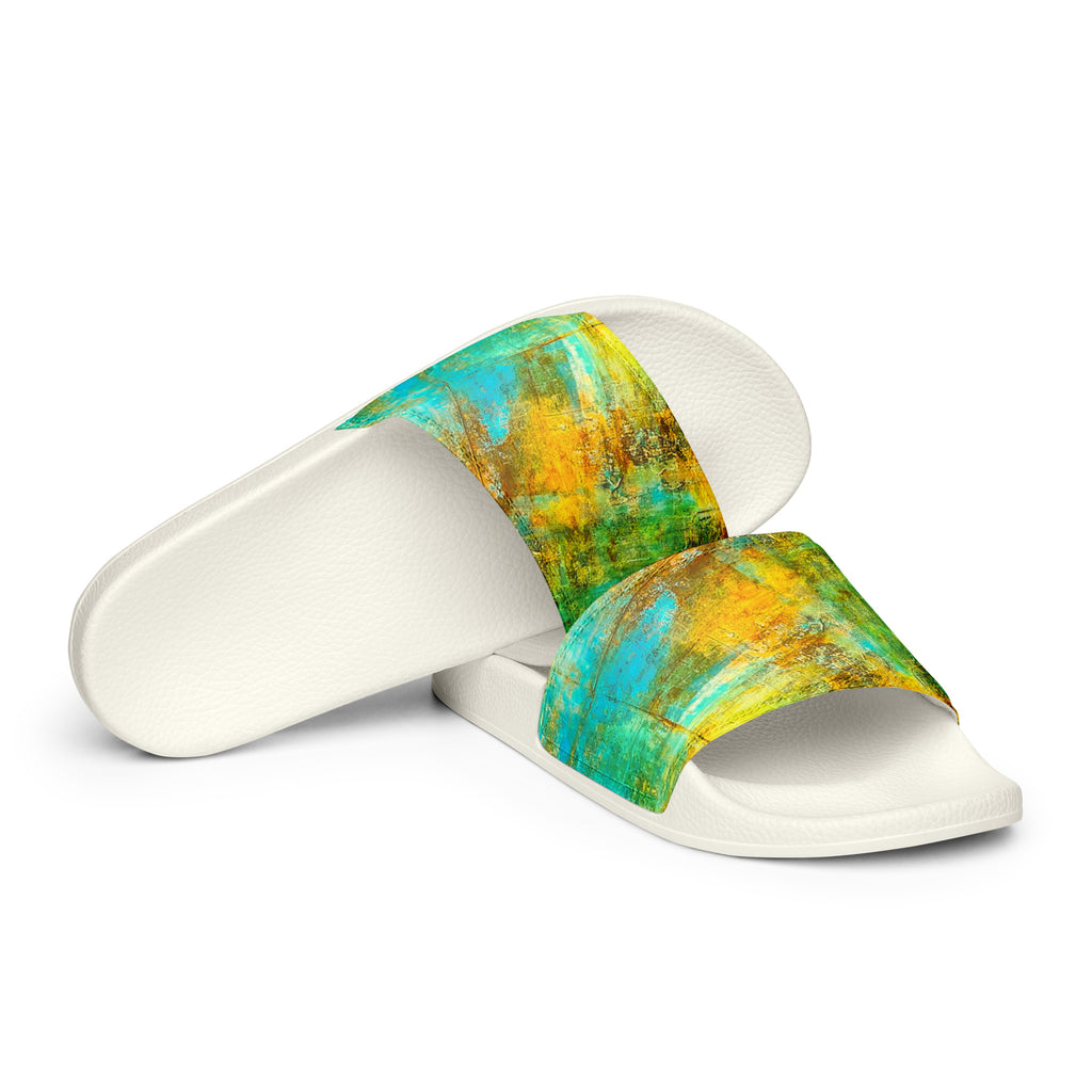 Men's Slides- Bright Earth Flow