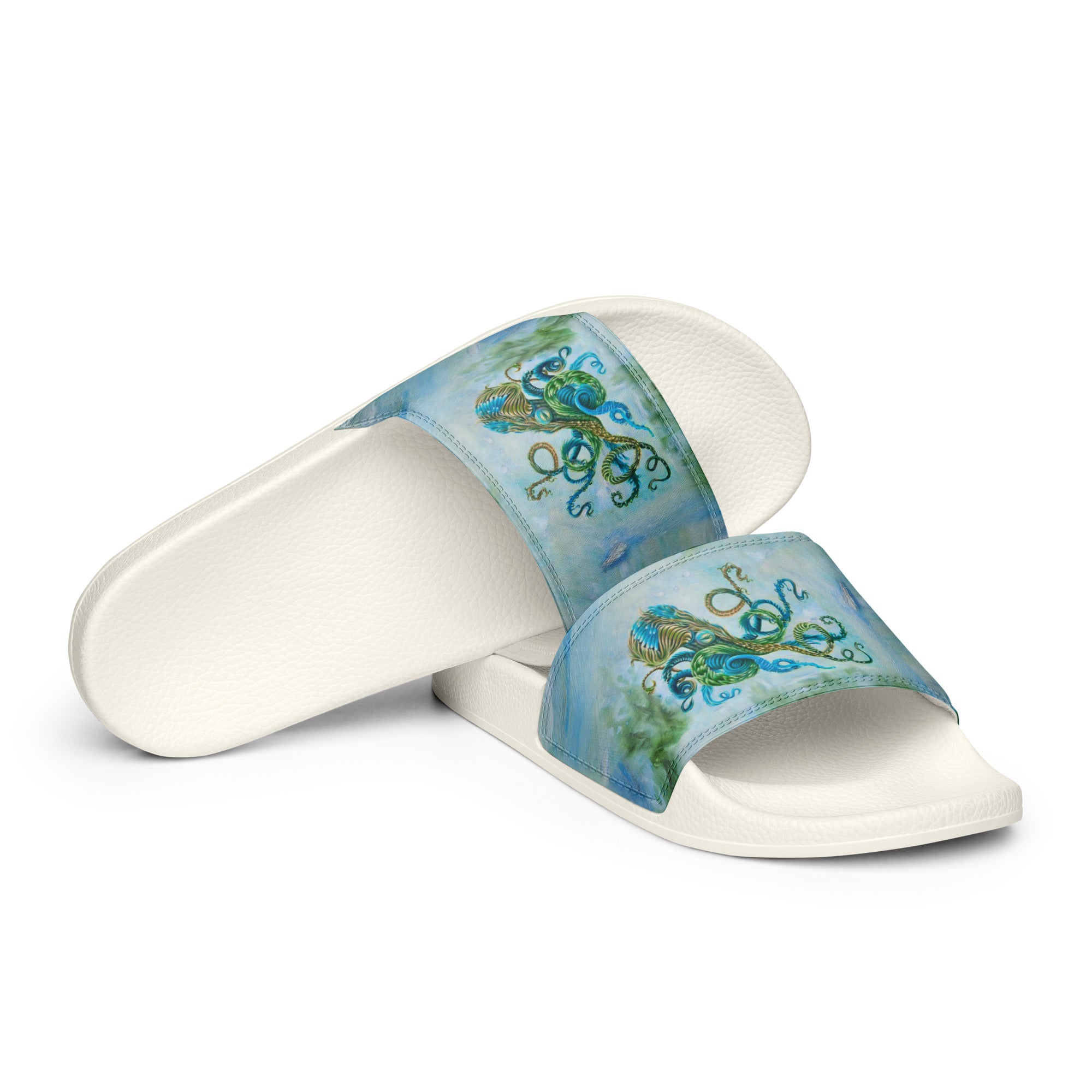 Men's Slides- Nature Octopus