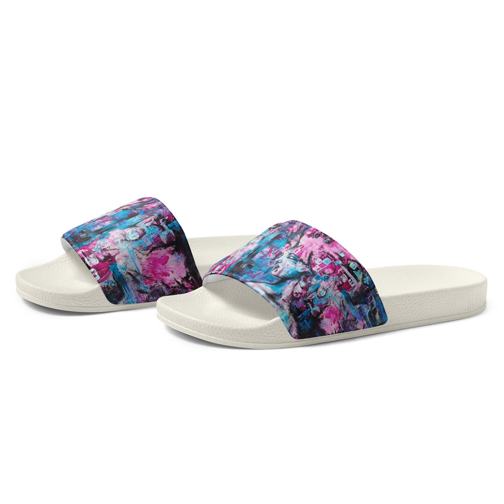 Men's slides- Pink Lady