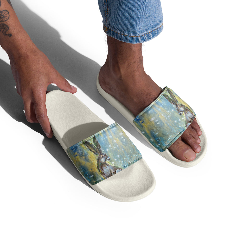 Men's slides- Hare the Music