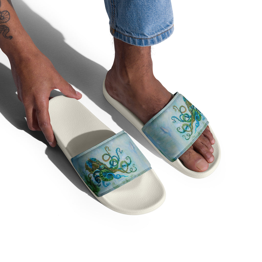 Men's Slides- Nature Octopus