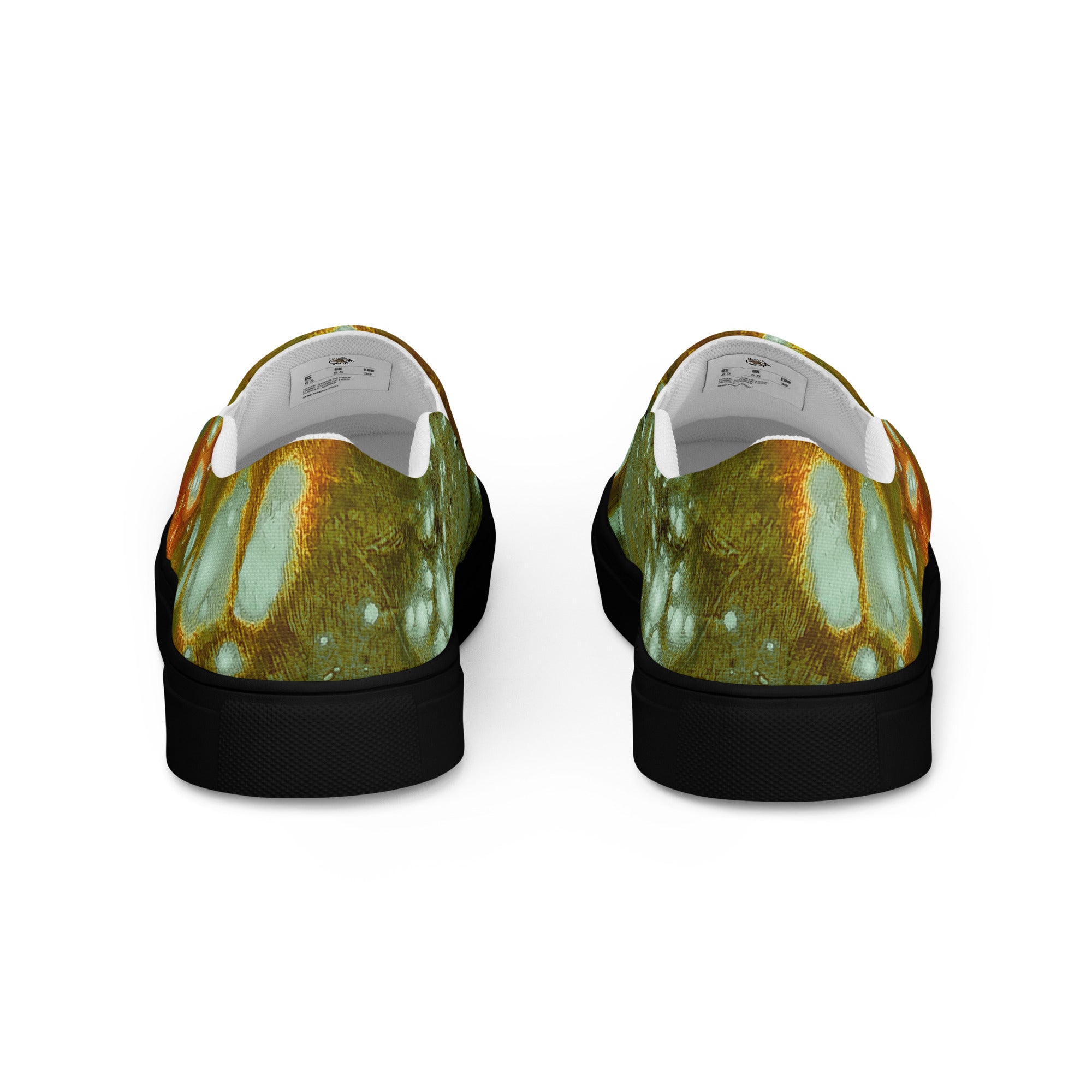 Men's Slip On- Galaxy Green a.k.a. Surface of Mercury