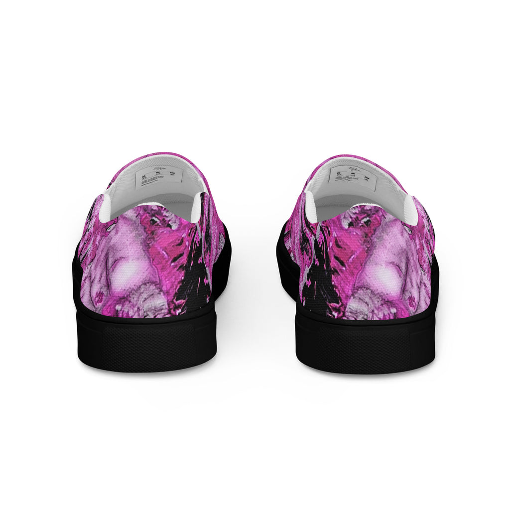 Men's slip on- Pink Marble