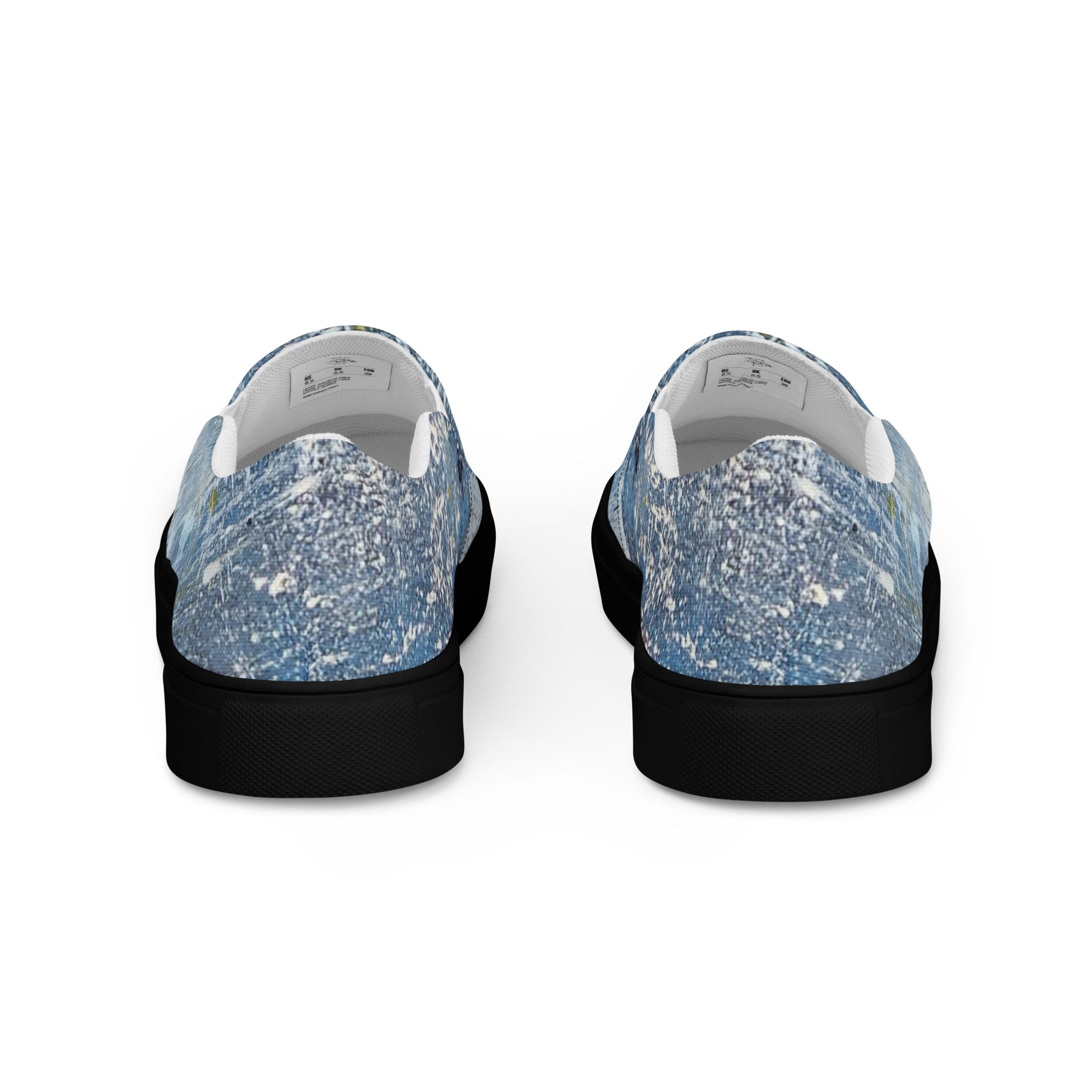 Men's Slip On- Denim Scrape