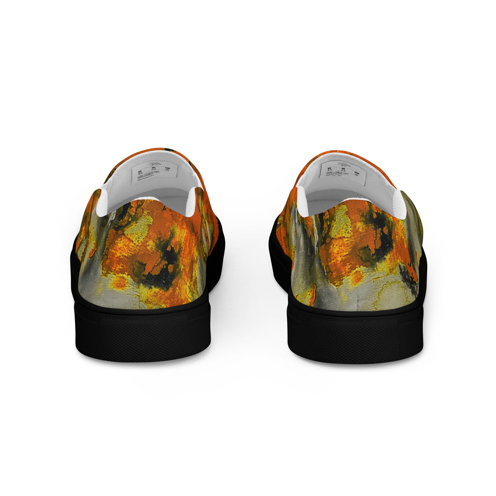Men's Slip On- Mismatch Orange