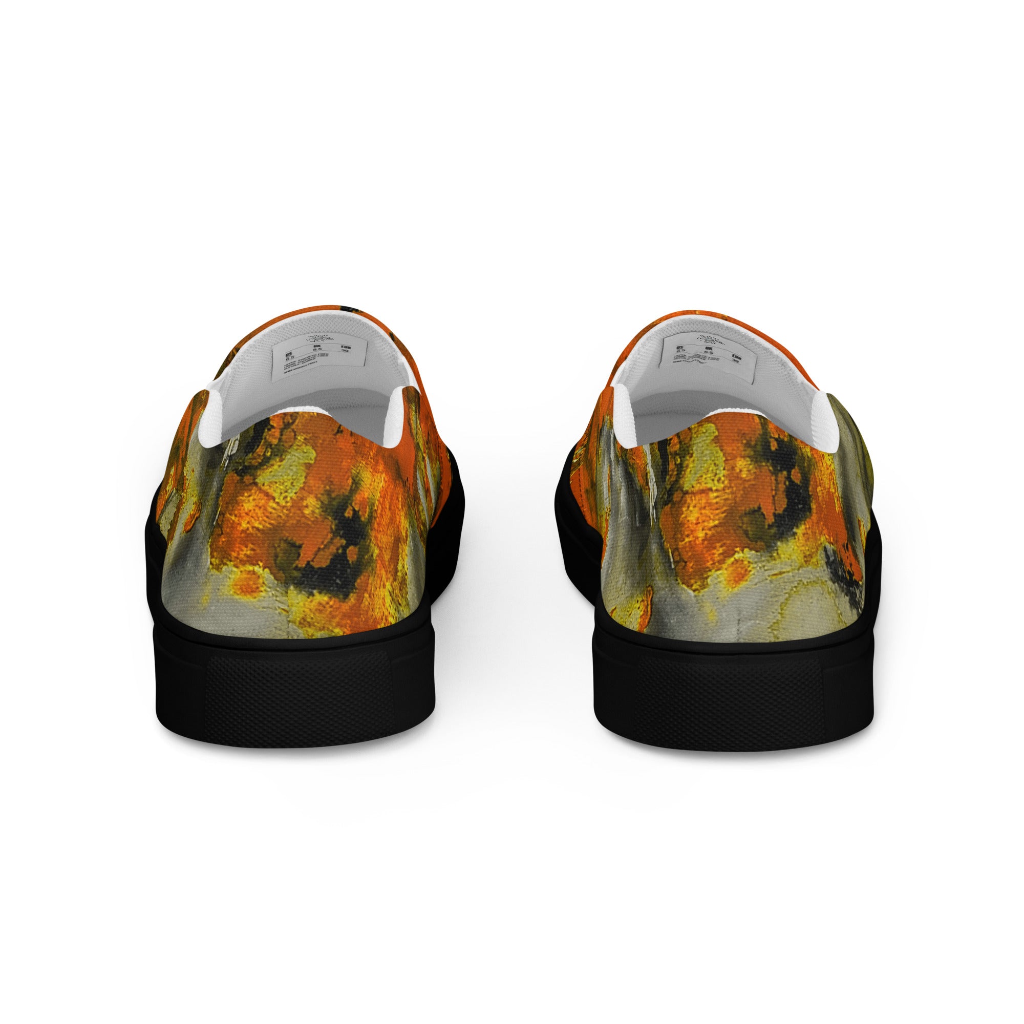 Men's Slip On- Mismatch Orange