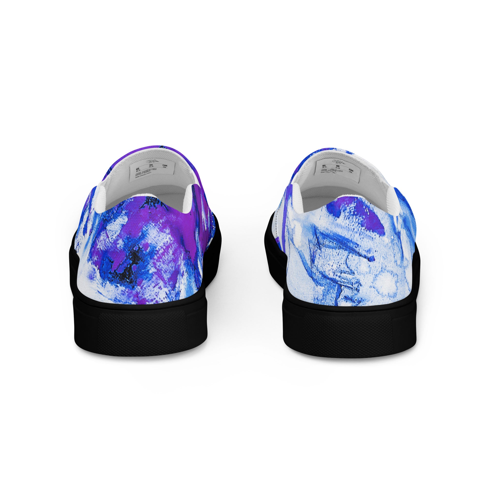 Men's Slip On- Mismatch Purple
