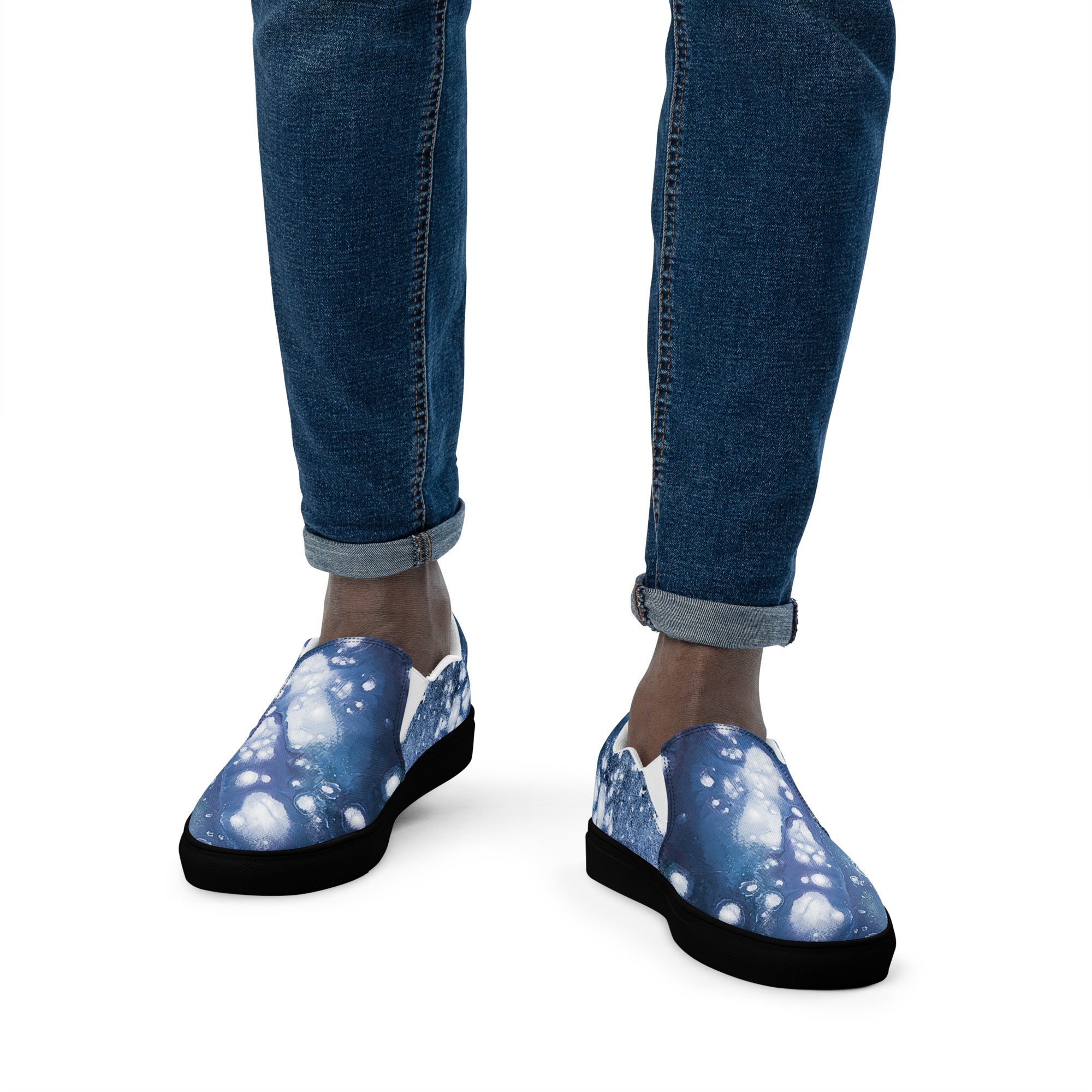 Men's Slip On- Galaxy Blue