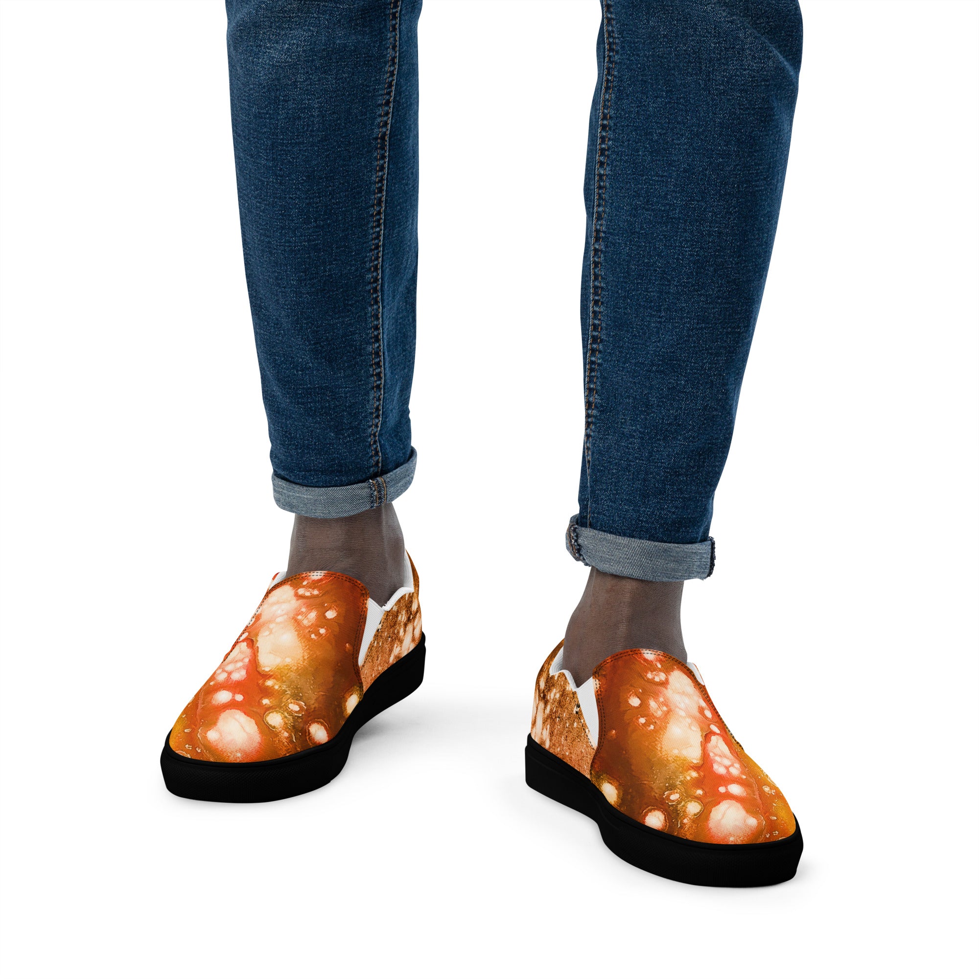 Men's Slip On- Galaxy Golden