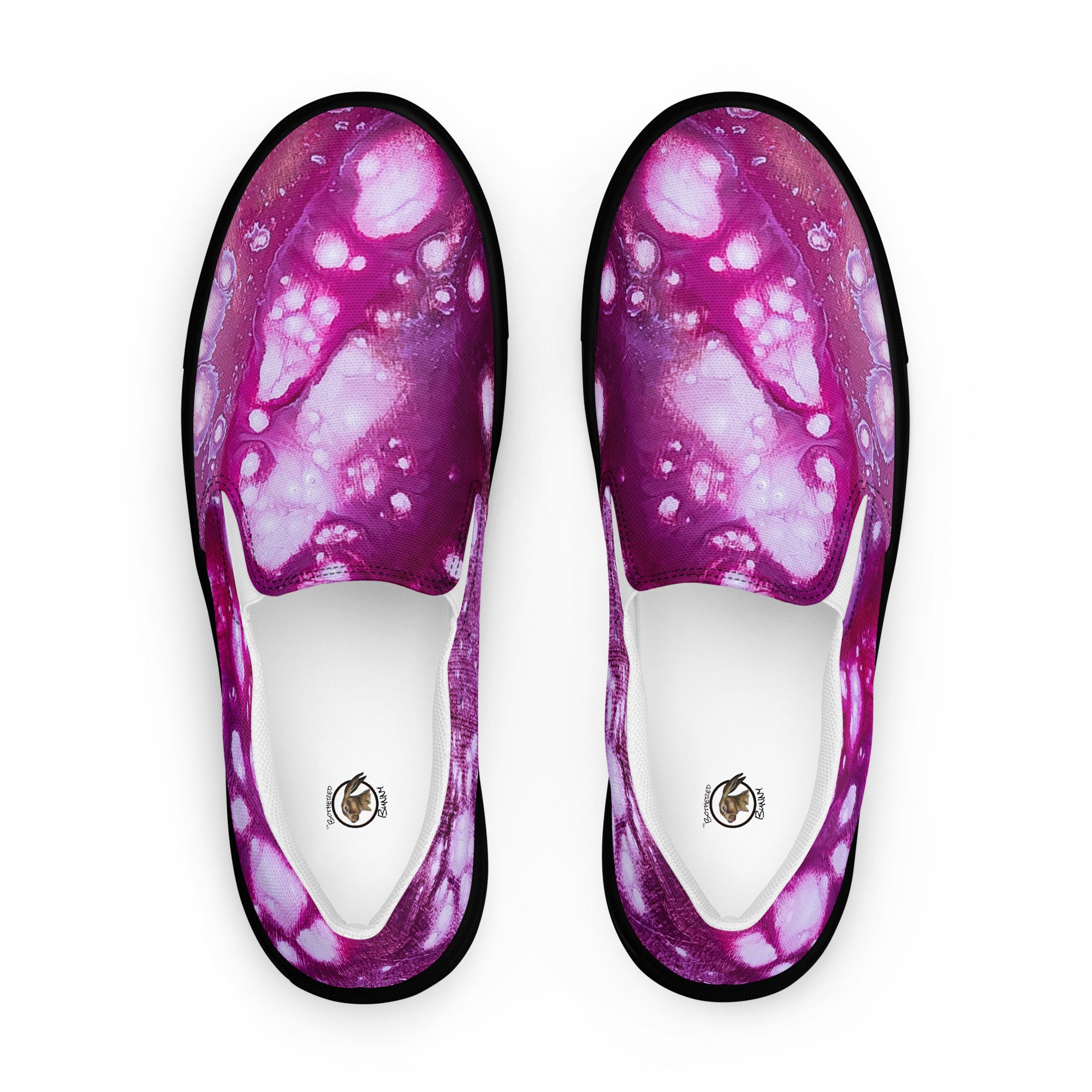 Men's Slip On- Galaxy Fuchsia