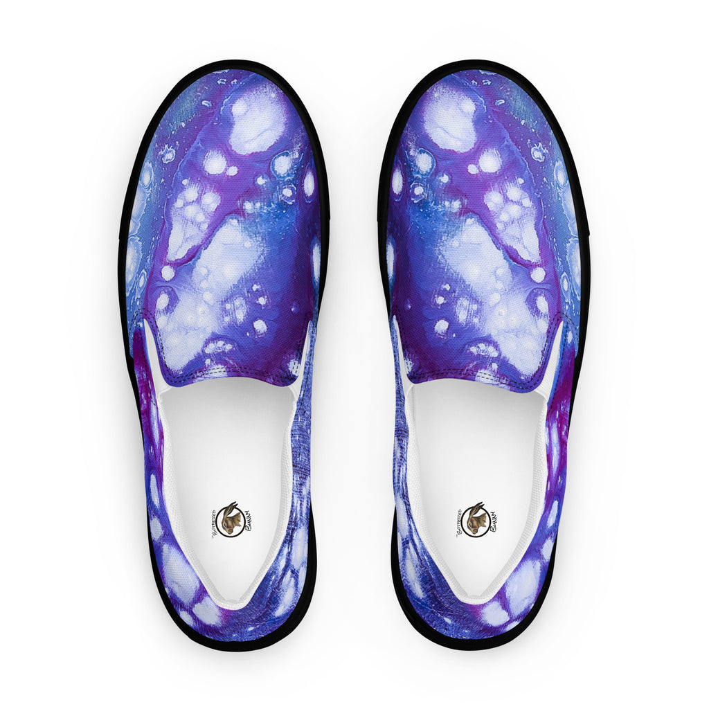 Men's Slip On- Galaxy Purple