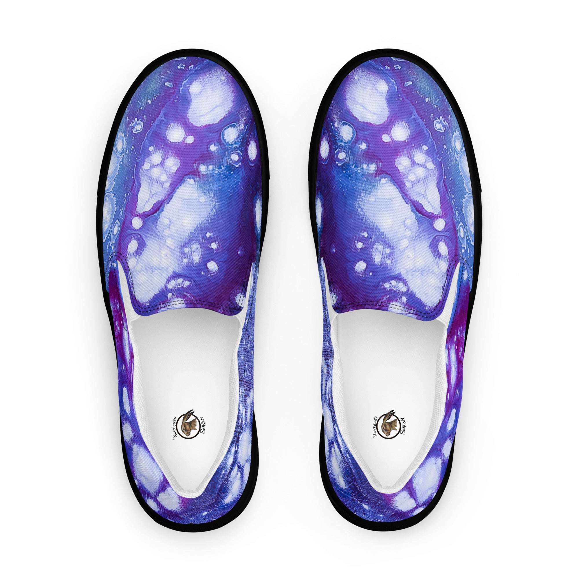 Men's Slip On- Galaxy Purple