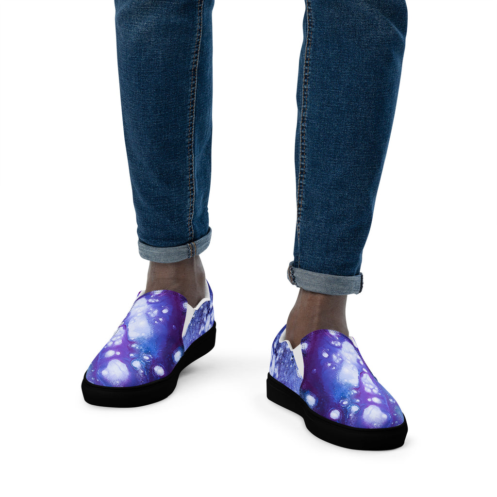 Men's Slip On- Galaxy Purple