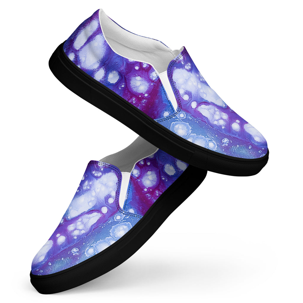Men's Slip On- Galaxy Purple