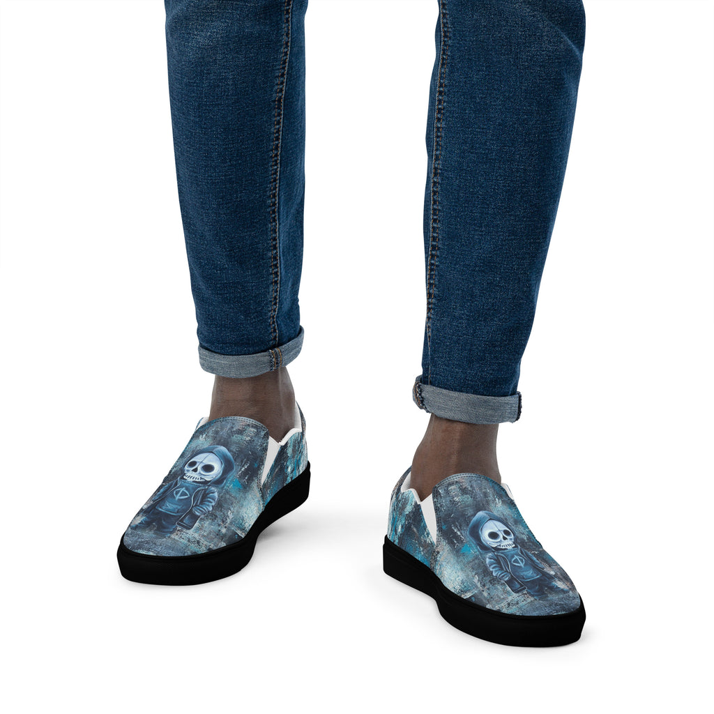Men's Slip On- Skull Boy