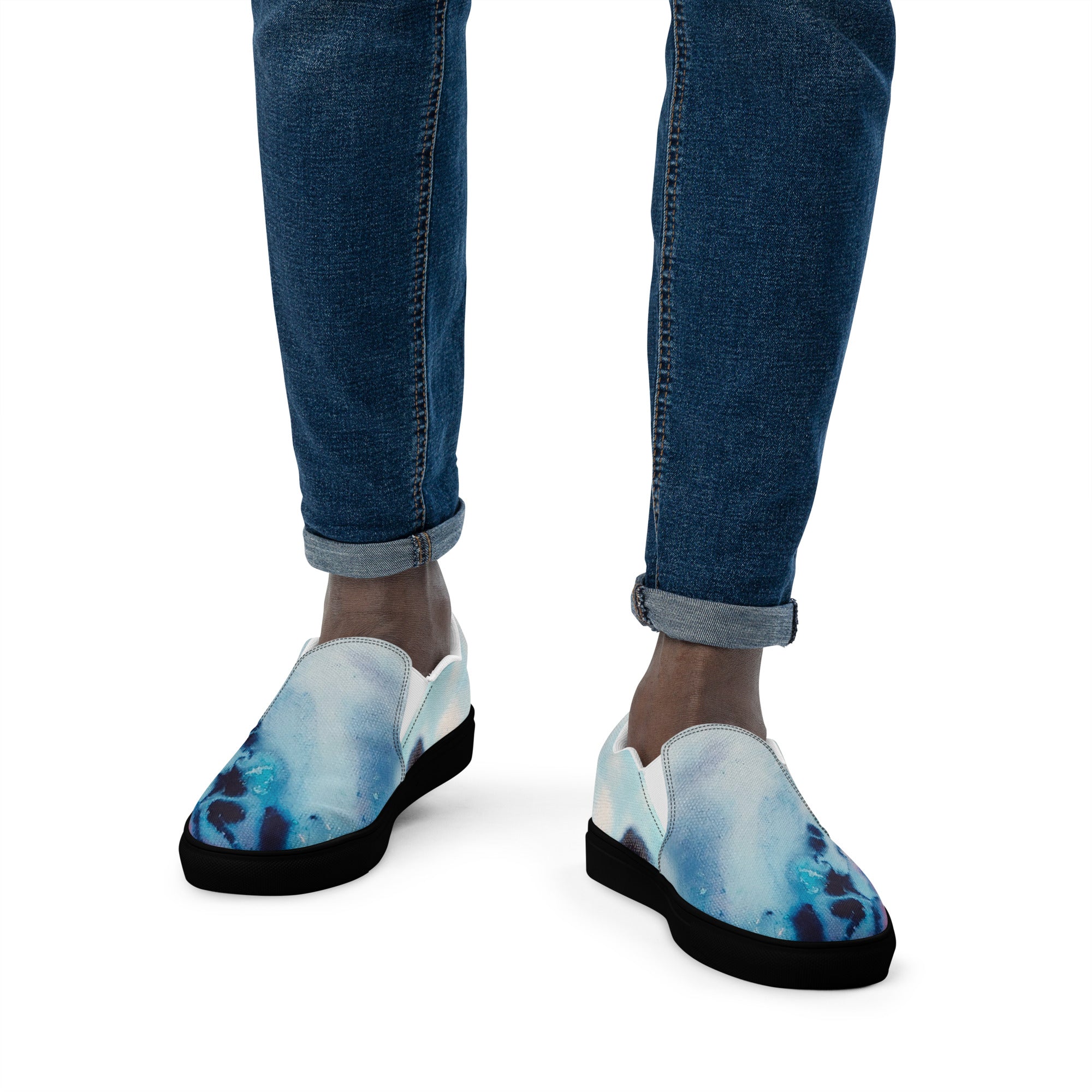 Men's Slip On- Ink Wind