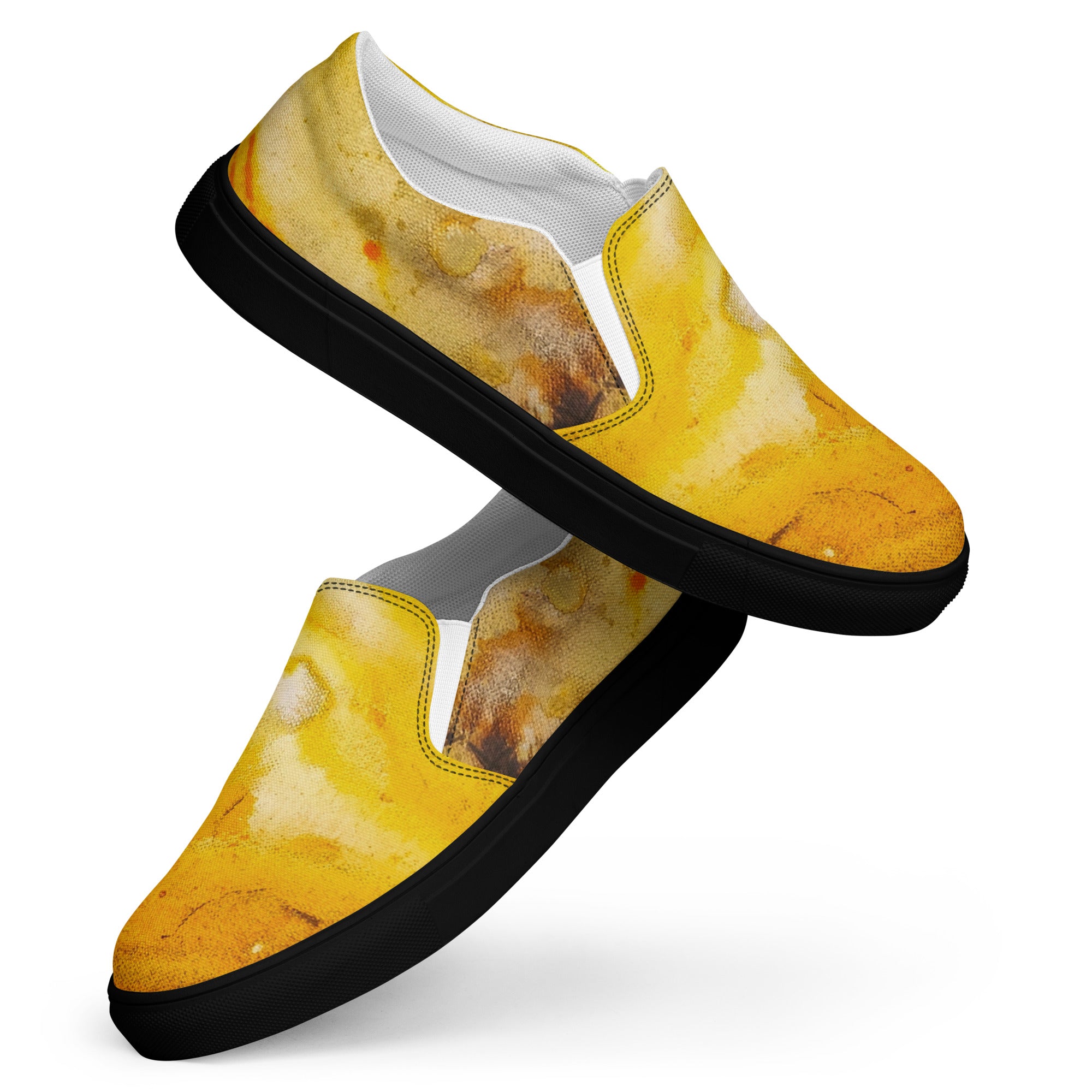 Men's Slip On- Ink Fire