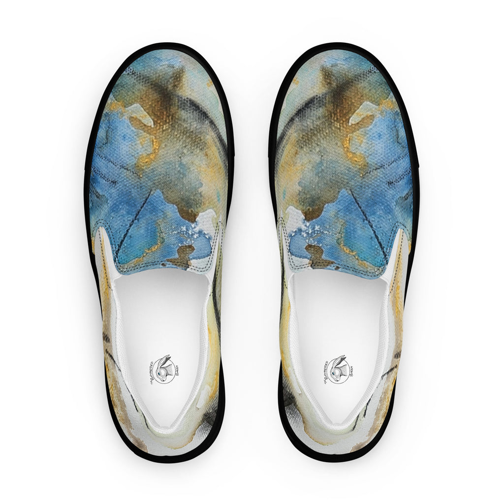 Men's slip on- With Caramel
