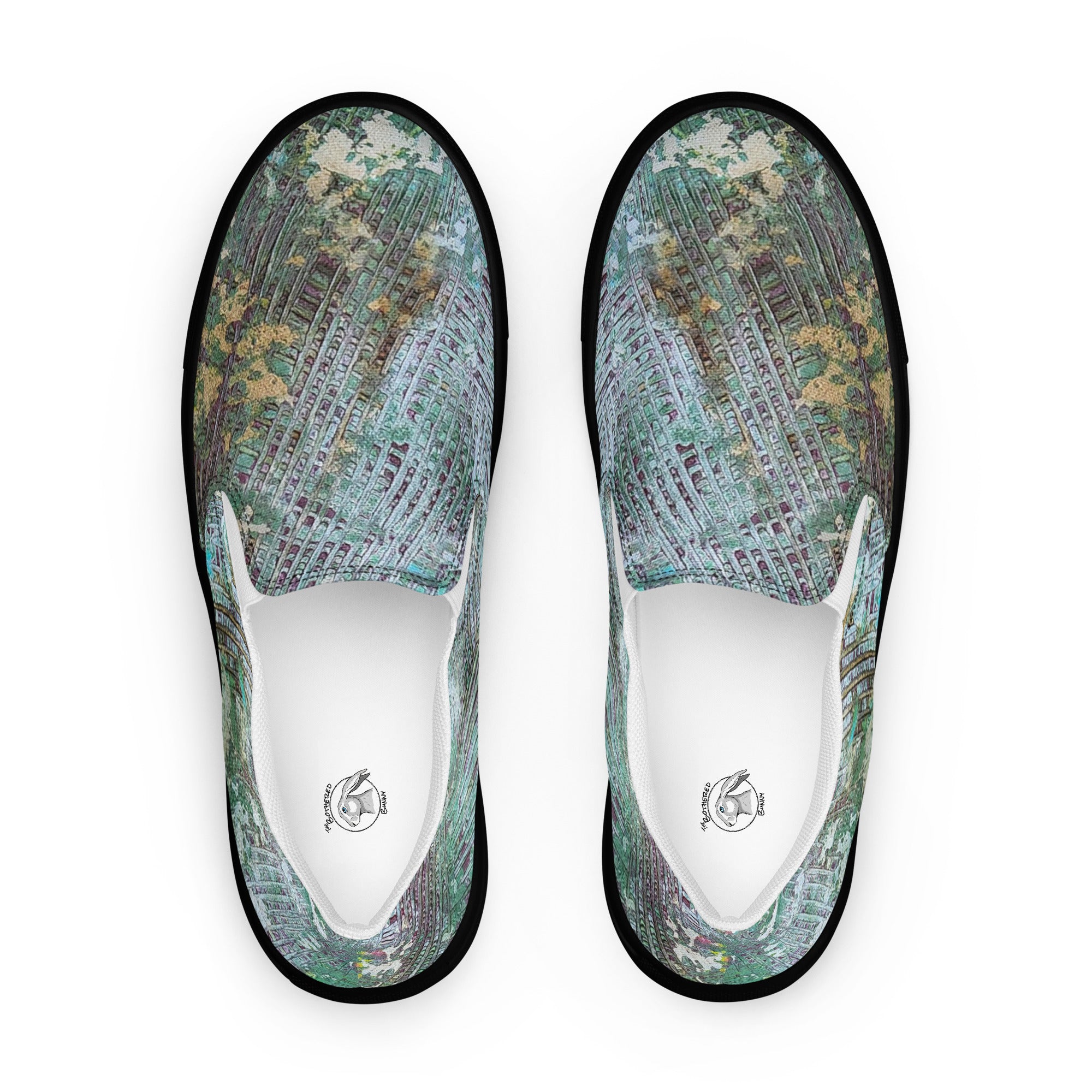 Men's slip on- Weave Green