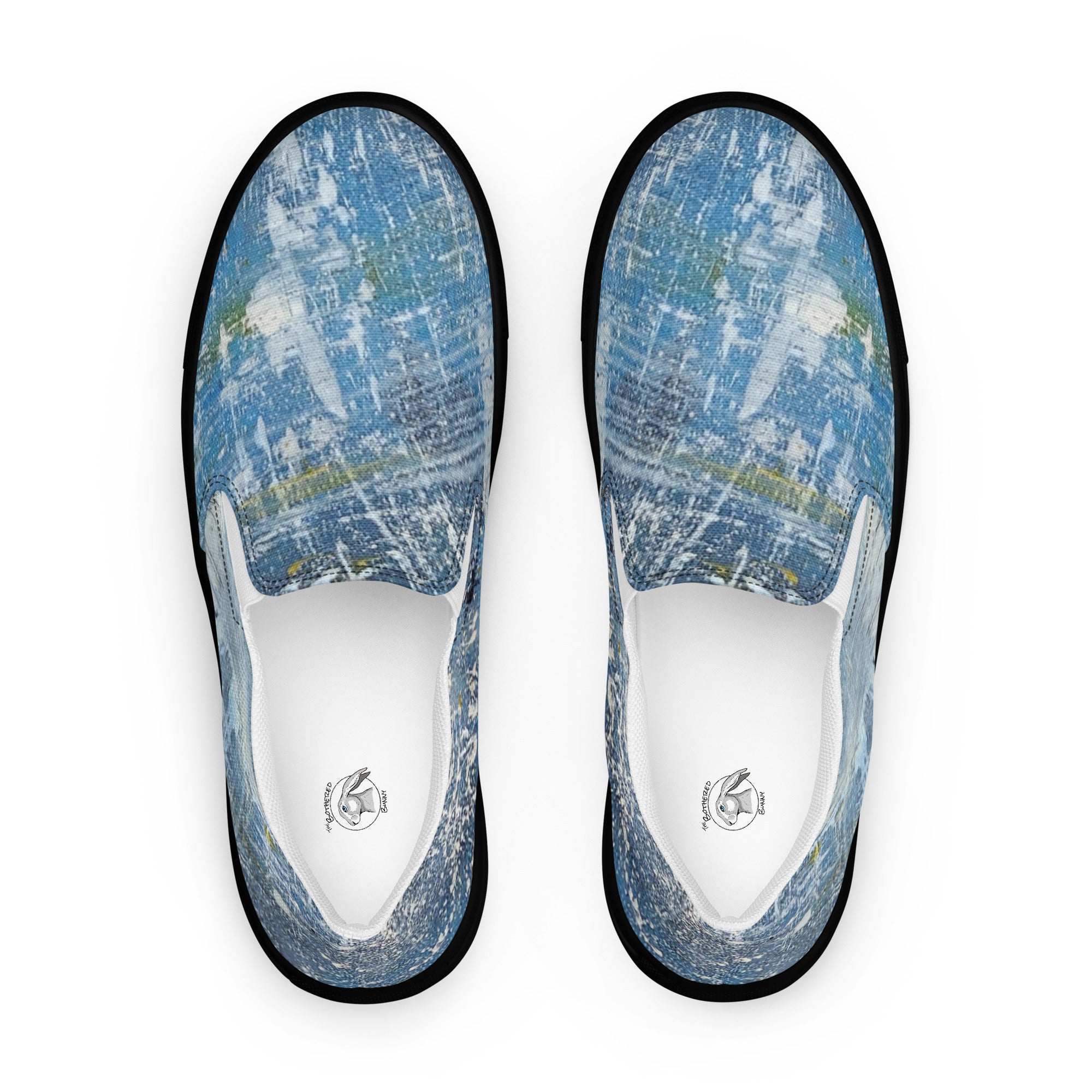Men's Slip On- Denim Scrape