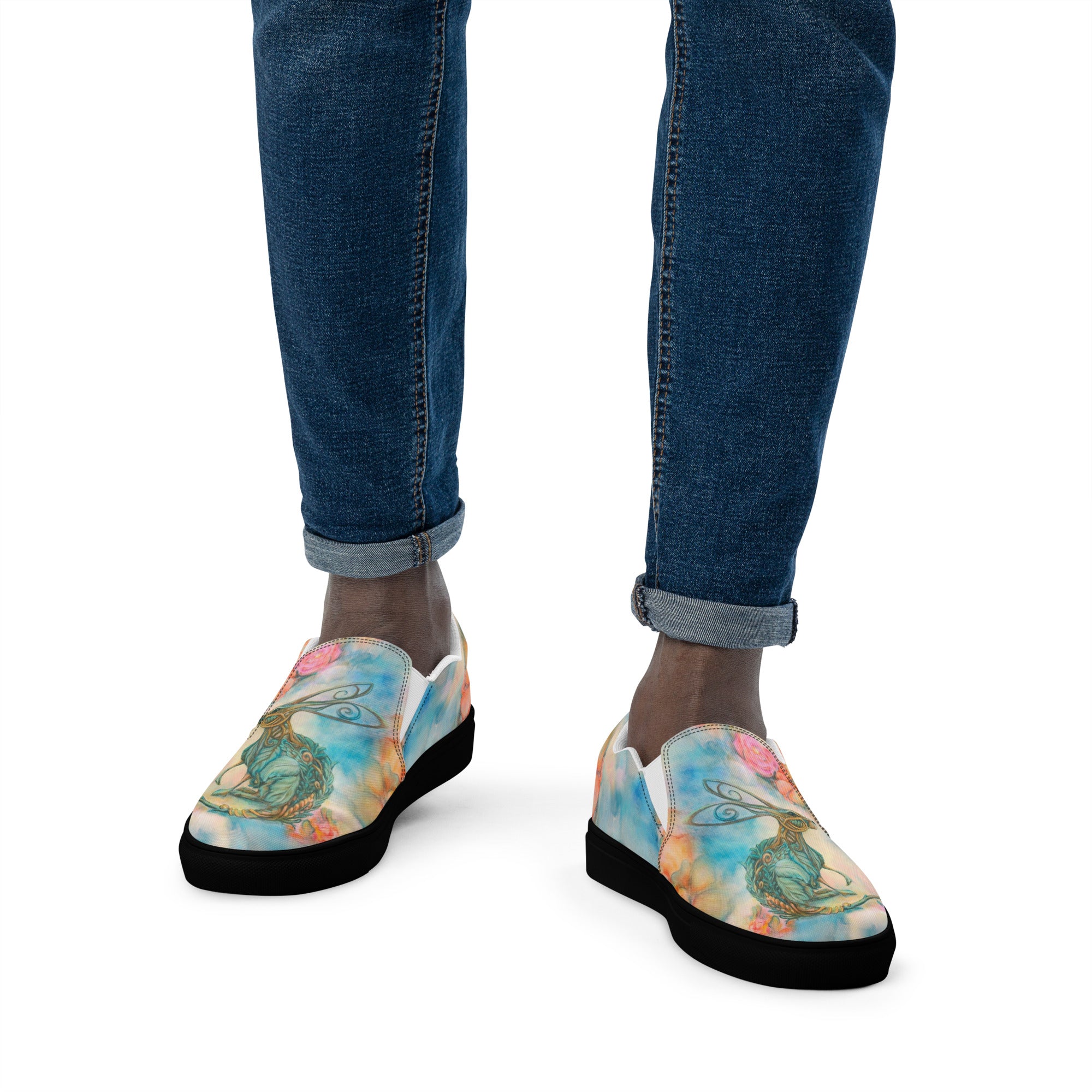 Men's Slip On- Hare Plant