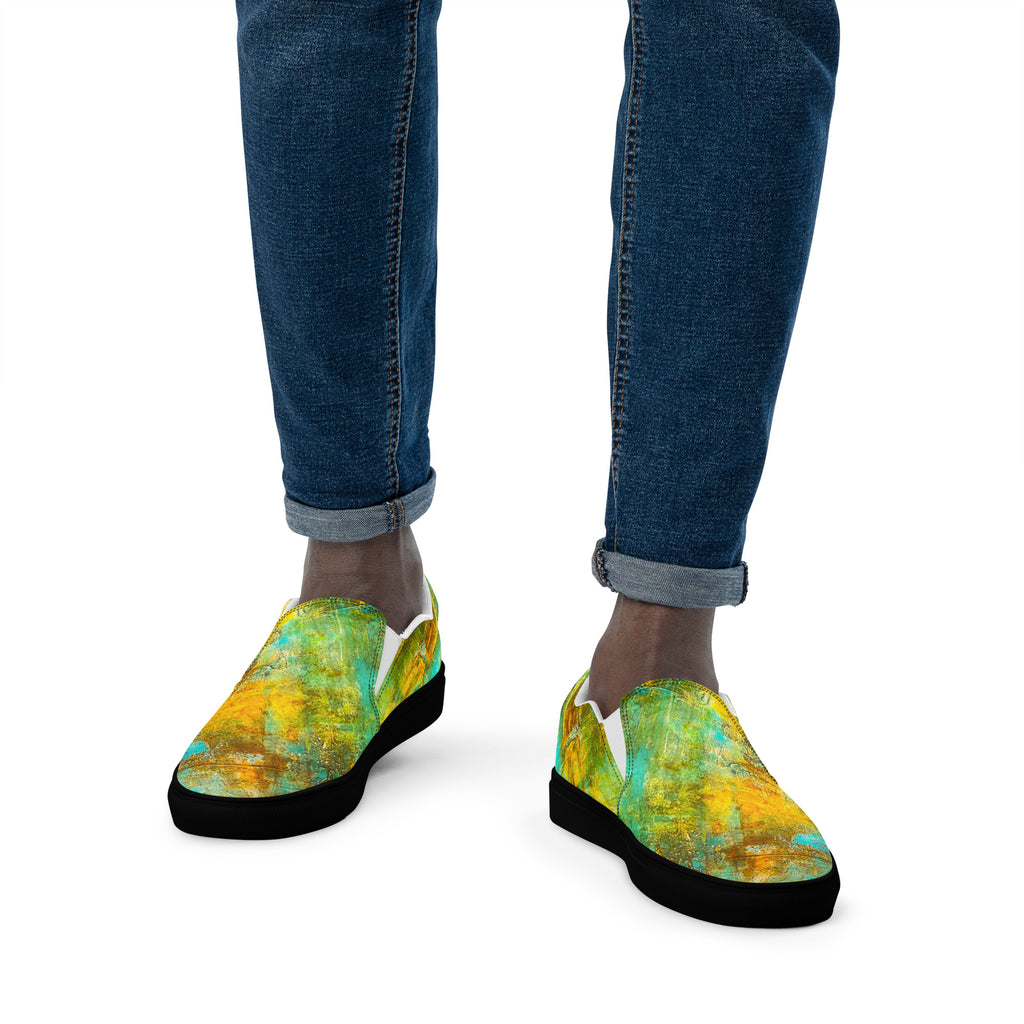 Men's Slip On- Bright Earth Flow