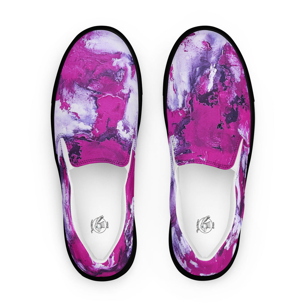 Men's Slip On- Mismatch Pink
