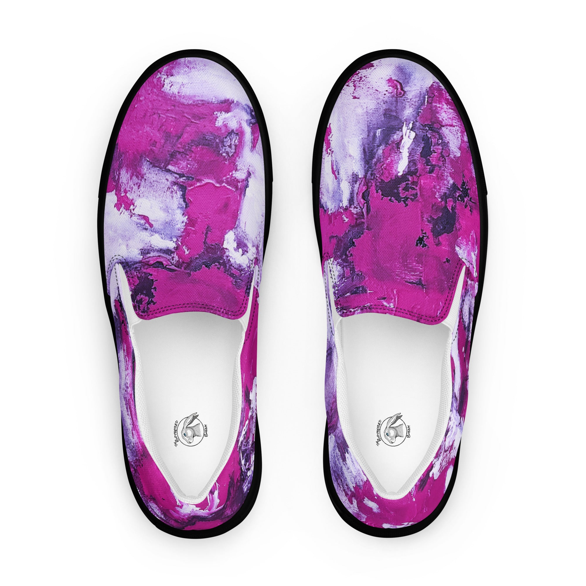 Men's Slip On- Mismatch Pink