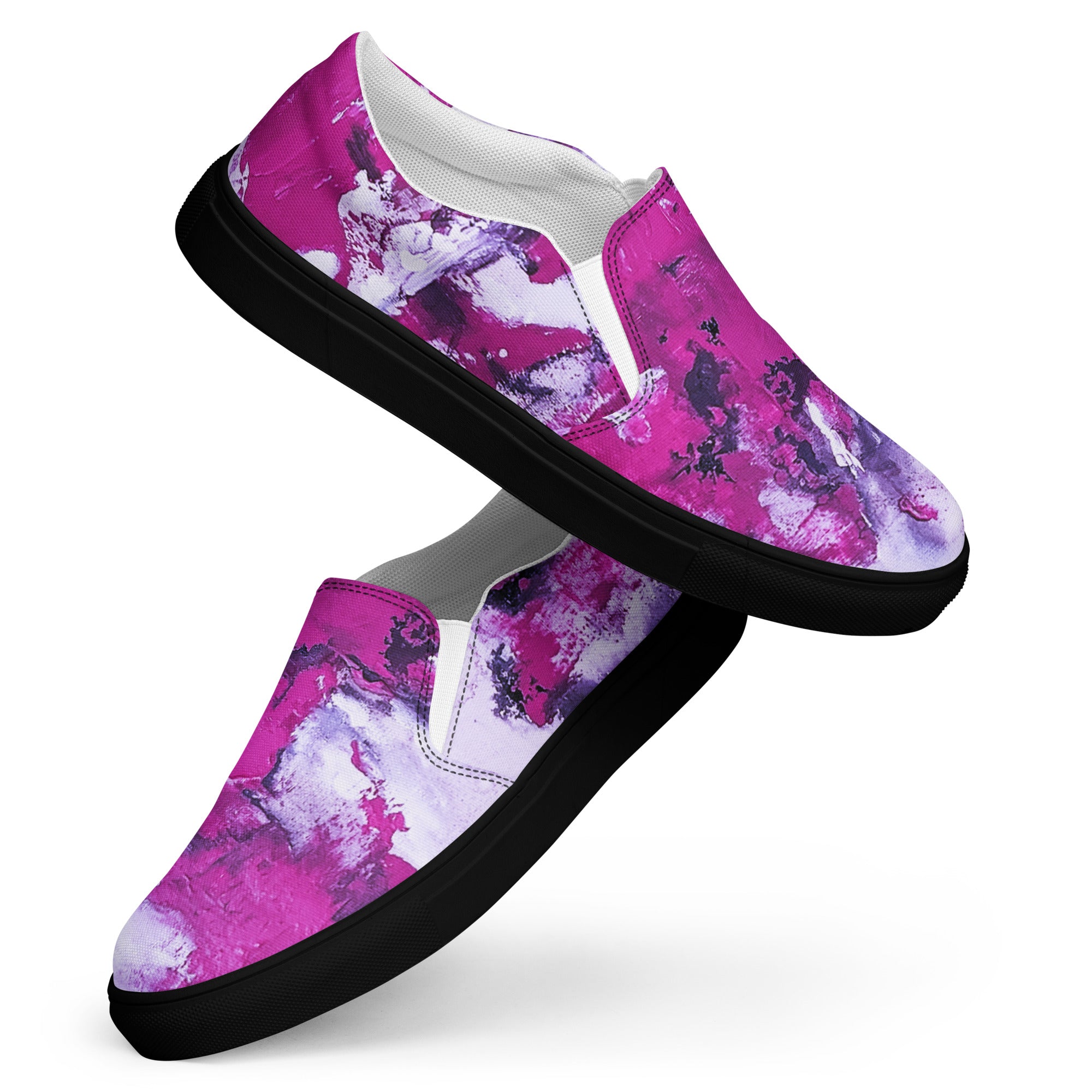 Men's Slip On- Mismatch Pink